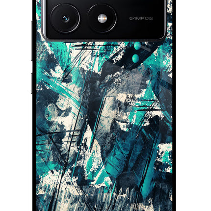 Artwork Poco X6 Pro Glass Case Back Cover by Casekaro