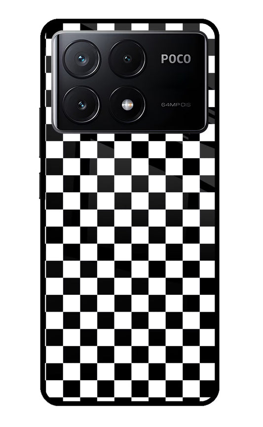 Chess Board Poco X6 Pro Glass Case