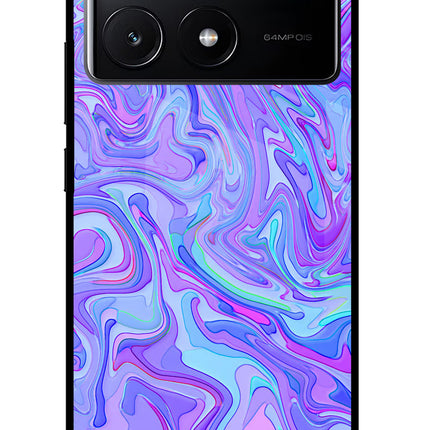 Glitter Poco X6 Pro Glass Case