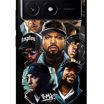 Rappers Poco X6 Pro Glass Case