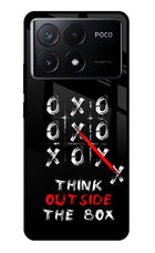 Think out of the BOX Poco X6 Pro Glass Case