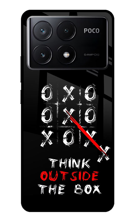 Think out of the BOX Poco X6 Pro Glass Case