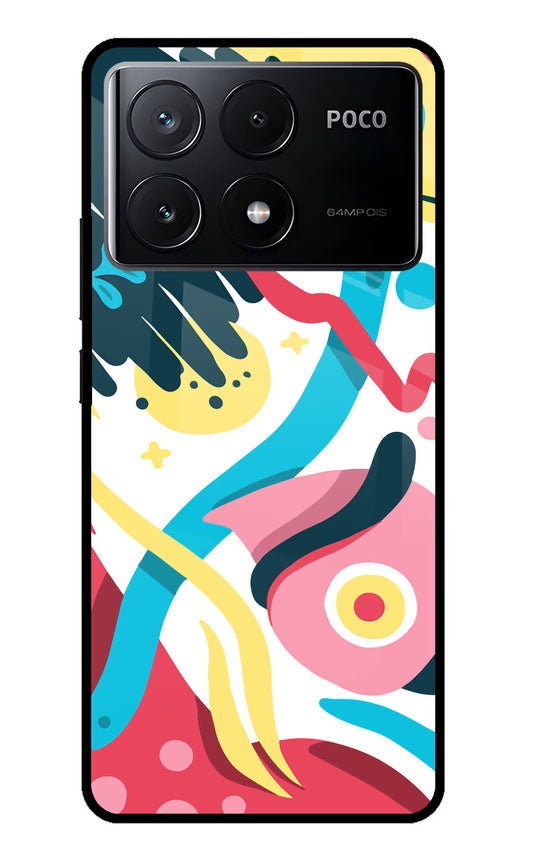 Trippy Poco X6 Pro Glass Case