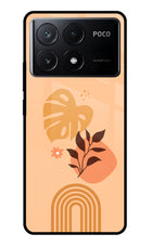 Bohemian Art Poco X6 Pro Glass Case Back Cover by Casekaro