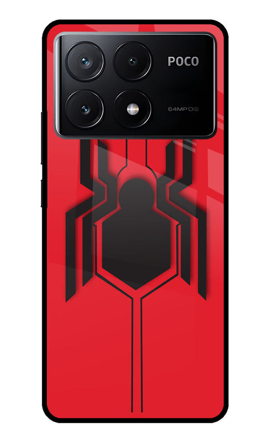 Spider Poco X6 Pro Glass Case