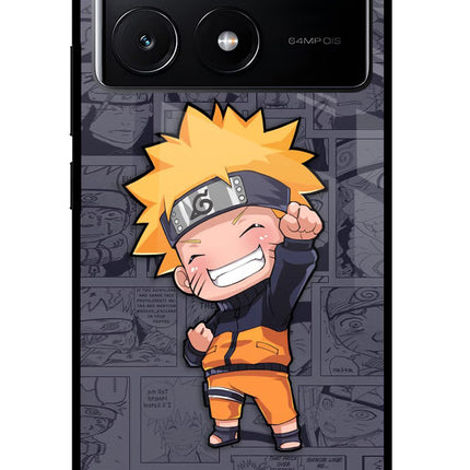 Chota Naruto Poco X6 Pro Glass Case