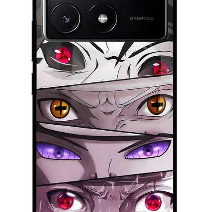 Naruto Anime Poco X6 Pro Glass Case