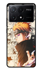 Pain Anime Poco X6 Pro Glass Case