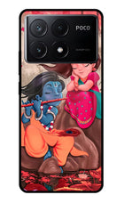 Radhe Krishna Poco X6 Pro Glass Case