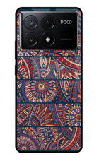 African Culture Design Poco X6 Pro Glass Case