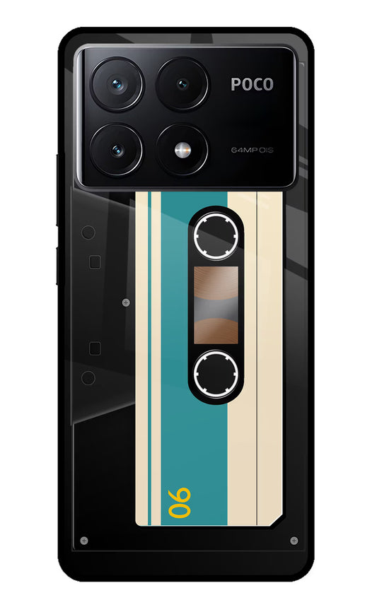 Cassette Poco X6 Pro Glass Case