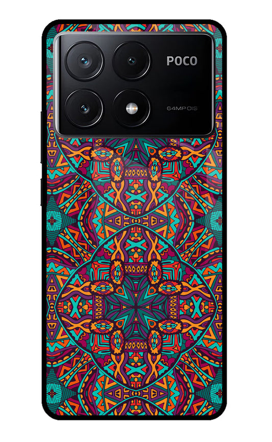 Colour Mandala Poco X6 Pro Glass Case