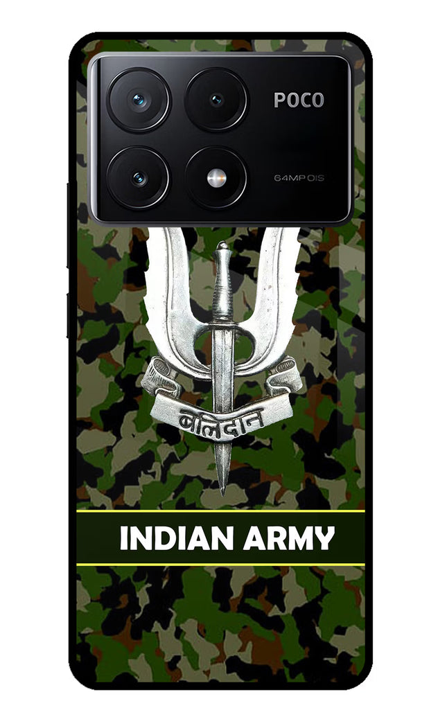 Balidan Indian Logo Poco X6 Pro Glass Case