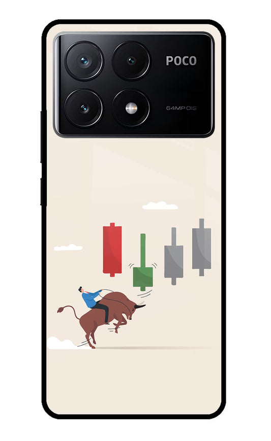 Bull Trading Momentum Poco X6 Pro Glass Case