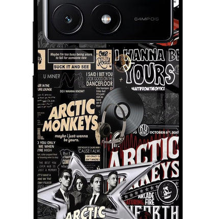 Arctic Monkeys Poco X6 Pro Glass Case