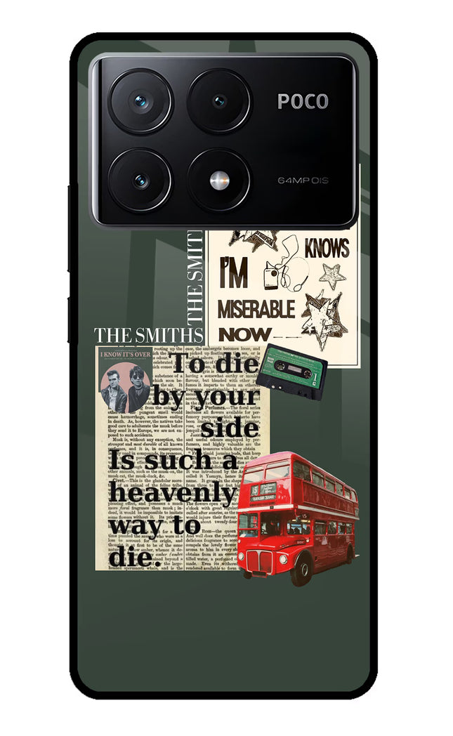 The Smiths Poco X6 Pro Glass Case