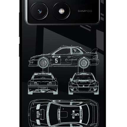 WRC'99 Poco X6 Pro Glass Case