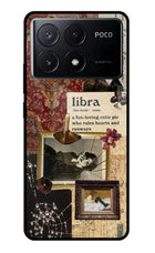 Libra Zodiac Poco X6 Pro Glass Case
