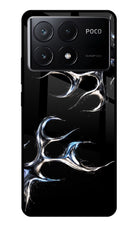 Chrome Tribal Poco X6 Pro Glass Case