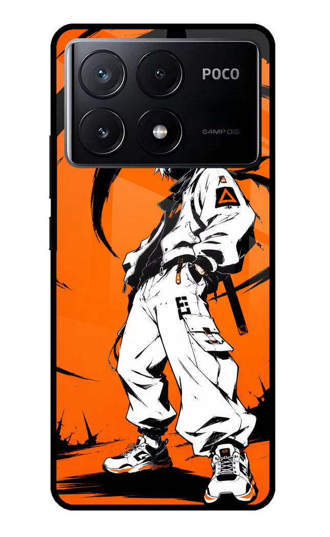 Street Samurai  Poco X6 Pro Glass Case