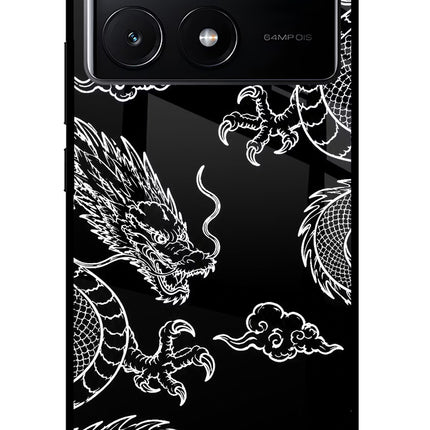 Twin Dragons Poco X6 Pro Glass Case