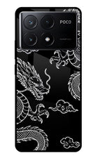 Twin Dragons Poco X6 Pro Glass Case