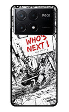 Who's Next Poco X6 Pro Glass Case