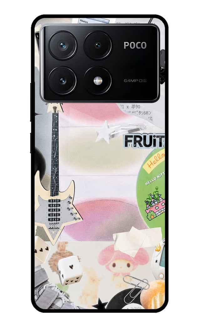 Softcore case Poco X6 Pro Glass Case