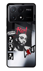 Playboi Carti Poco X6 Pro Glass Case