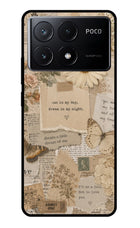 Vintage case Poco X6 Pro Glass Case