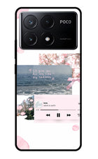 Wave to earth Poco X6 Pro Glass Case
