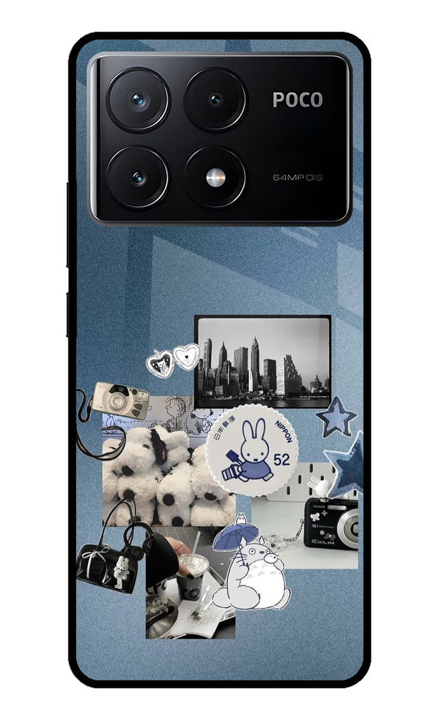 Miffy Poco X6 Pro Glass Case