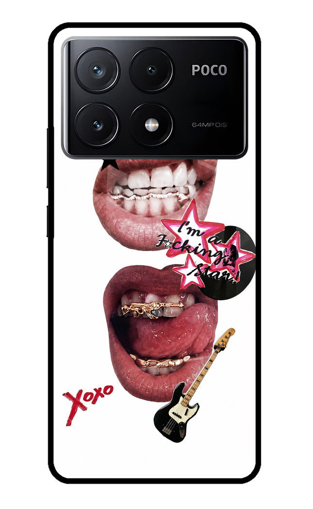 Rockstar Poco X6 Pro Glass Case