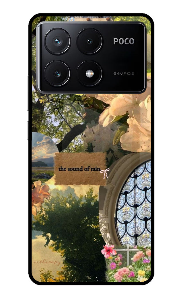 Rain Poco X6 Pro Glass Case