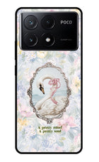 Pretty Mind Pretty Soul Poco X6 Pro Glass Case
