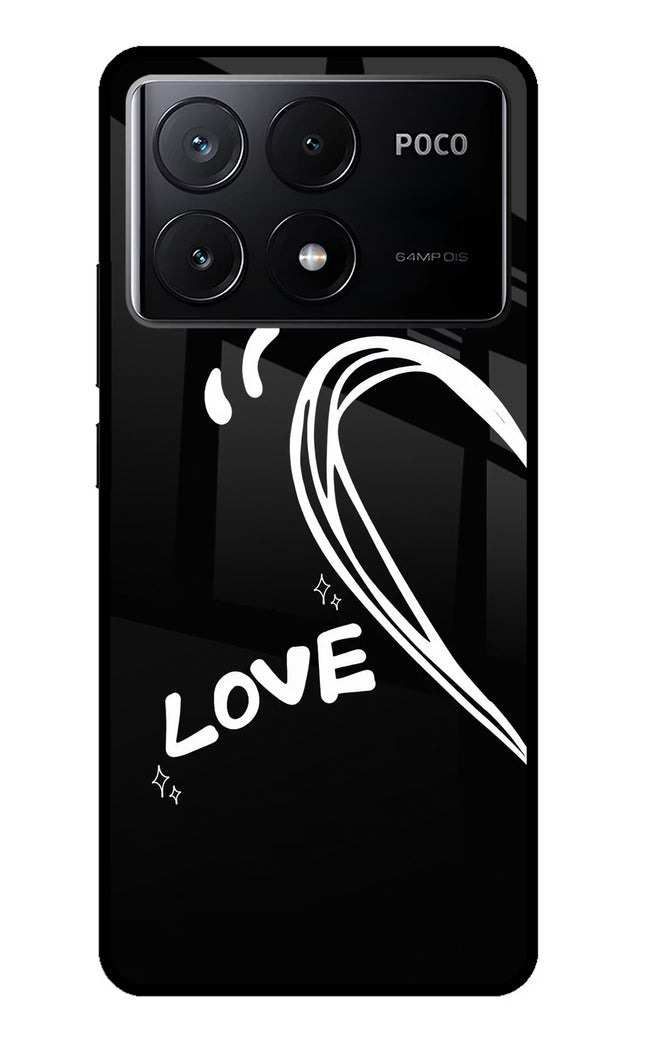 Love Line Poco X6 Pro Glass Case