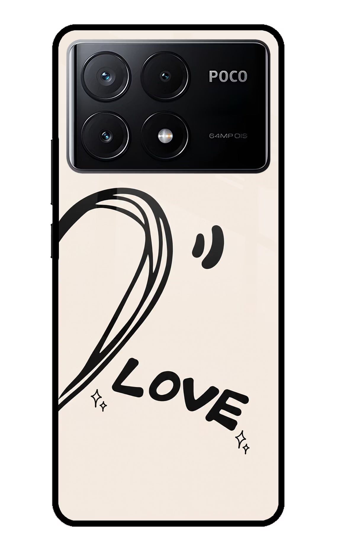 Soul Line Poco X6 Pro Glass Case