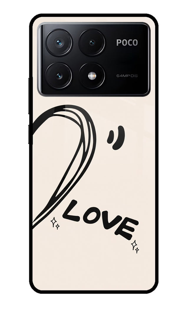 Soul Line Poco X6 Pro Glass Case
