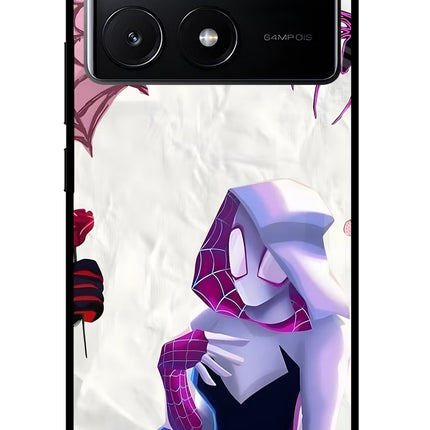 Gwen Verse Poco X6 Pro Glass Case Back Cover by Casekaro