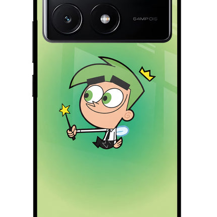 Cosmo Magic Poco X6 Pro Glass Case Back Cover by Casekaro