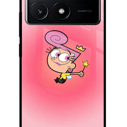 Wanda Magic Poco X6 Pro Glass Case Back Cover by Casekaro
