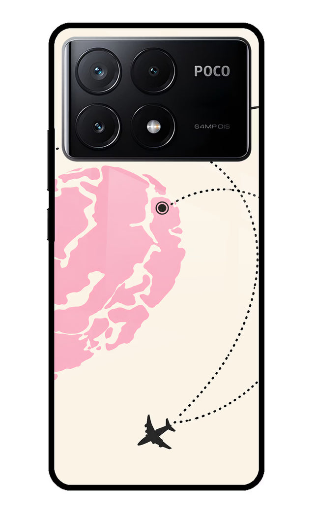 Miss Orbit Poco X6 Pro Glass Case