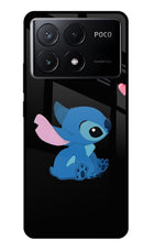 Stitch Crush Poco X6 Pro Glass Case