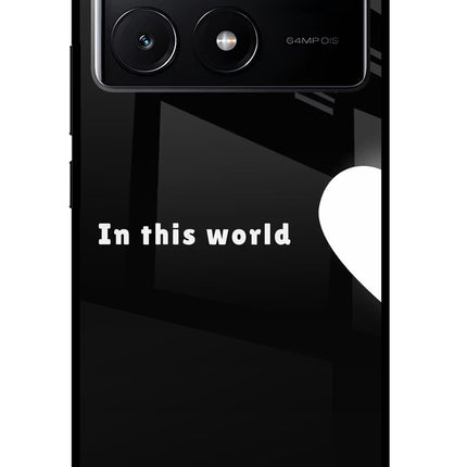 This World Poco X6 Pro Glass Case