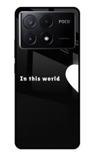 This World Poco X6 Pro Glass Case