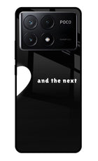 Next World Poco X6 Pro Glass Case