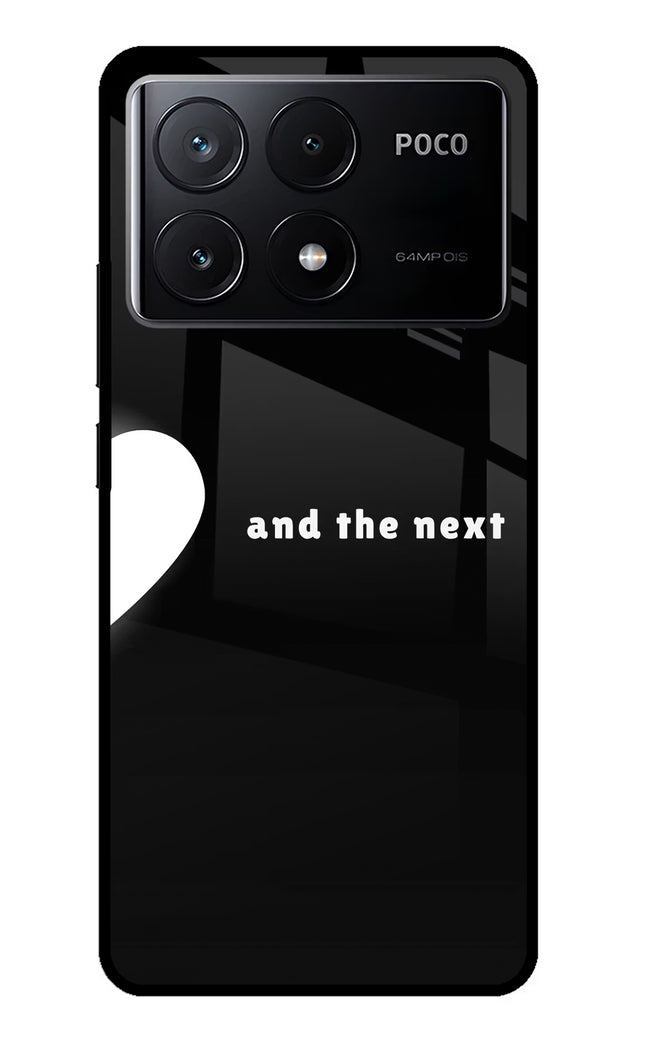 Next World Poco X6 Pro Glass Case