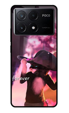Forever Cat Poco X6 Pro Glass Case