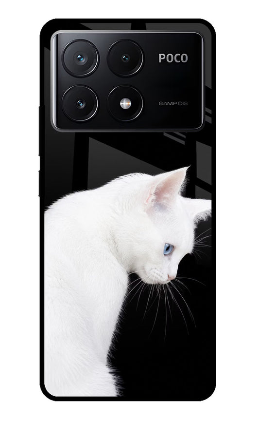 Snow Gaze Poco X6 Pro Glass Case