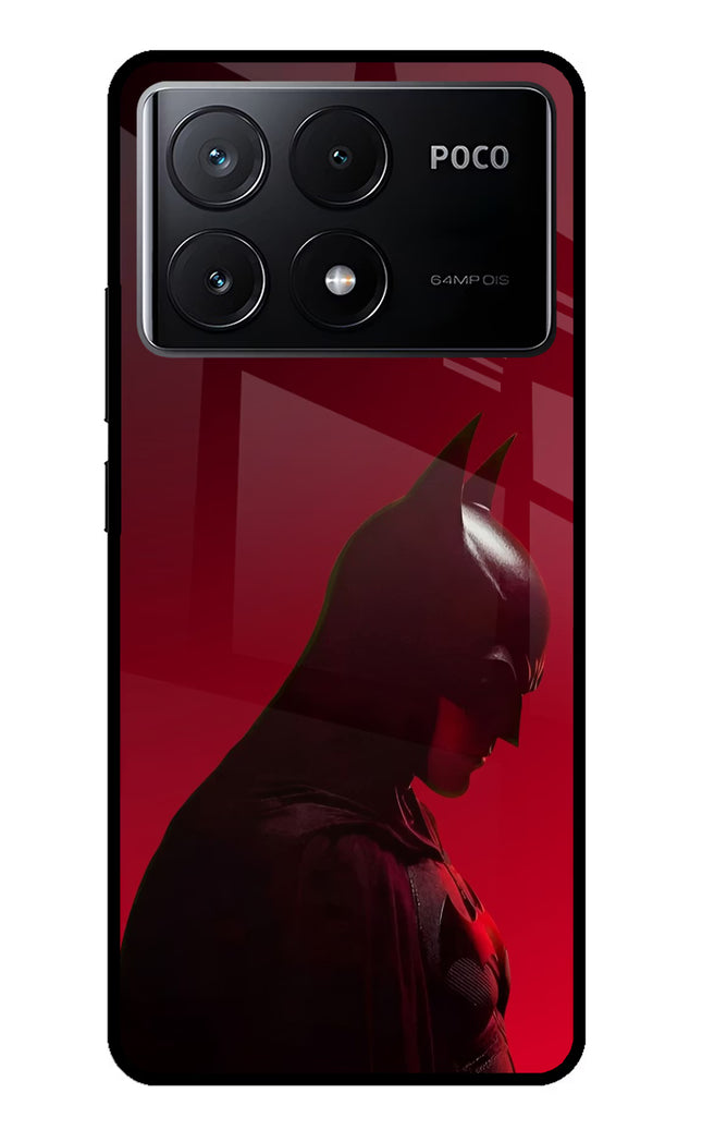 Dark Knight Poco X6 Pro Glass Case